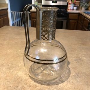 Vintage Pyrex Mid Century Glass Carafe/Decanter